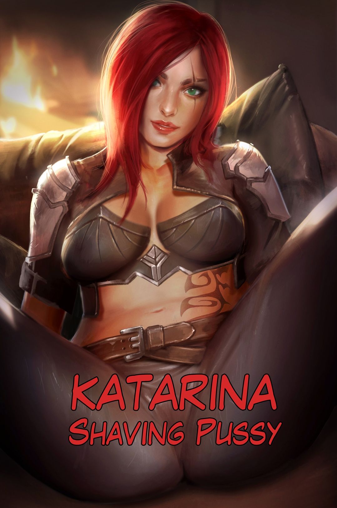 Katarina Shaving Pussy page 1 full