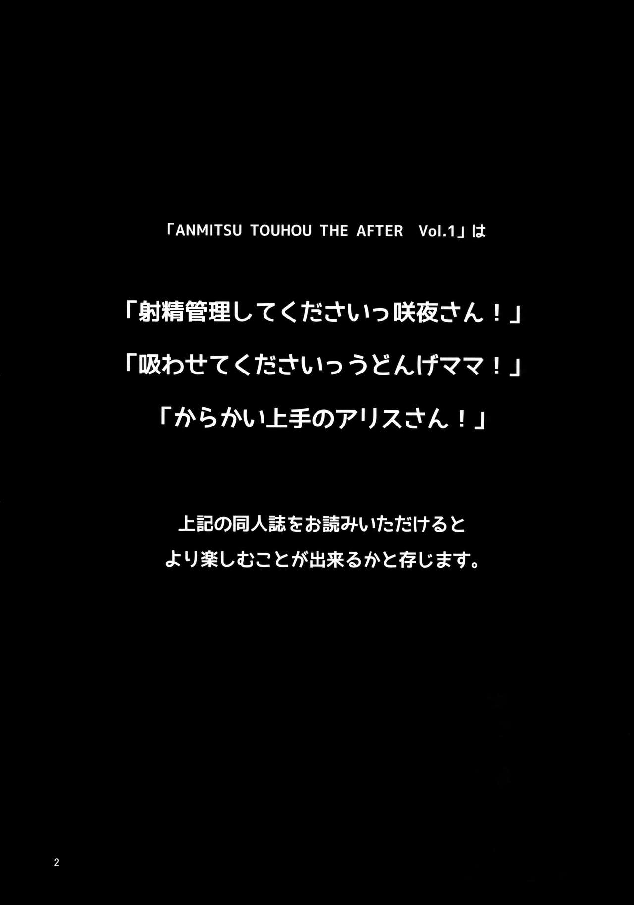 ANMITSU TOUHOU THE AFTER page 3 full