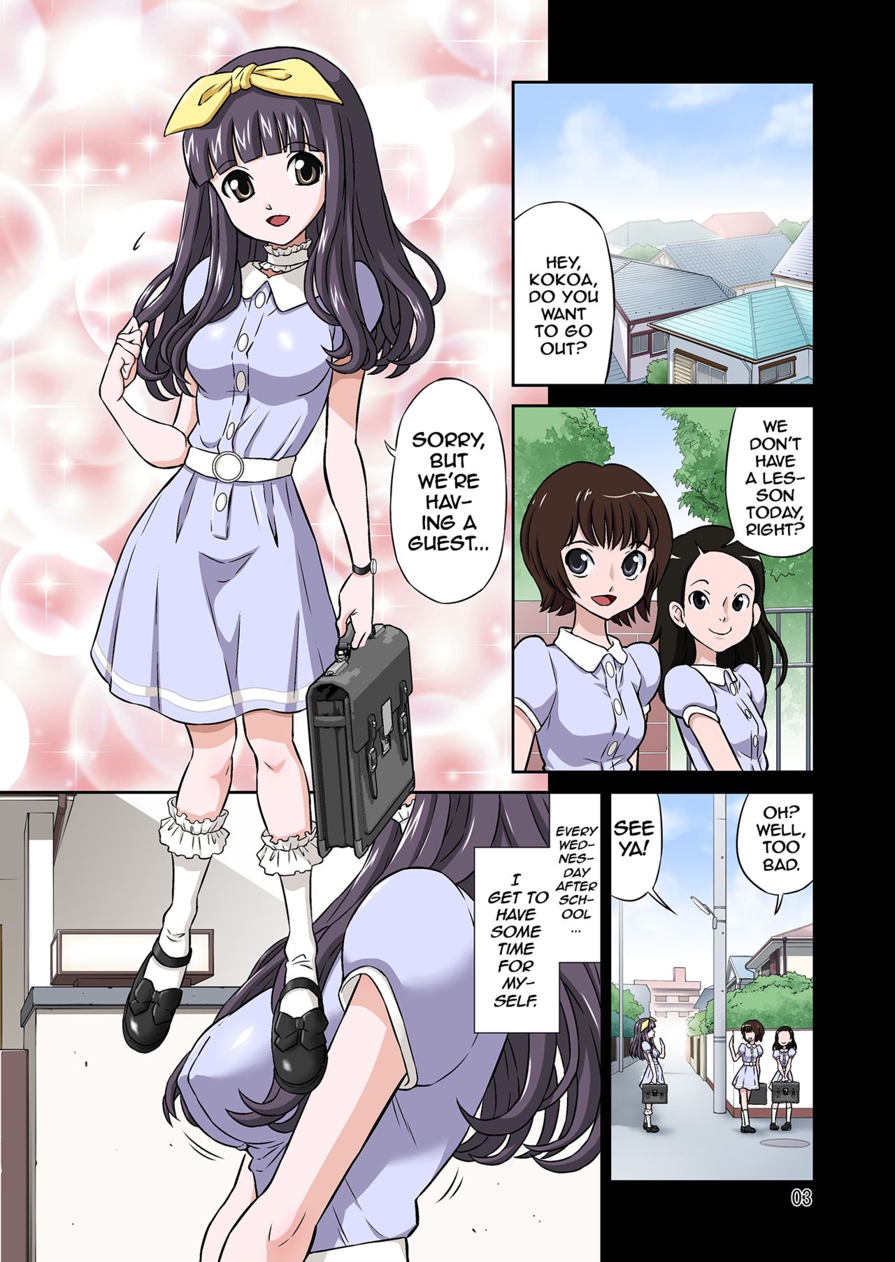 Kokujin VS Shougakusei Vol. 3 ~Shinsou no Reijou - Kyonyuu JS Asahina Kokoa Hen~ | Black guy VS Middle Schooler Vol.3 ~Sheltered Middle Schooler With Massive Tits, Kokoa Asahina~ page 3 full