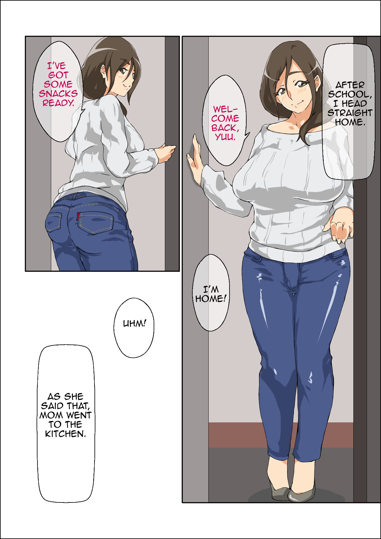 Daisuki na Mama wa Boku no Chinpo to Aishou Batsugun! |  My Beloved Mom and My Dick are Exceptionally Compatible! page 6 full