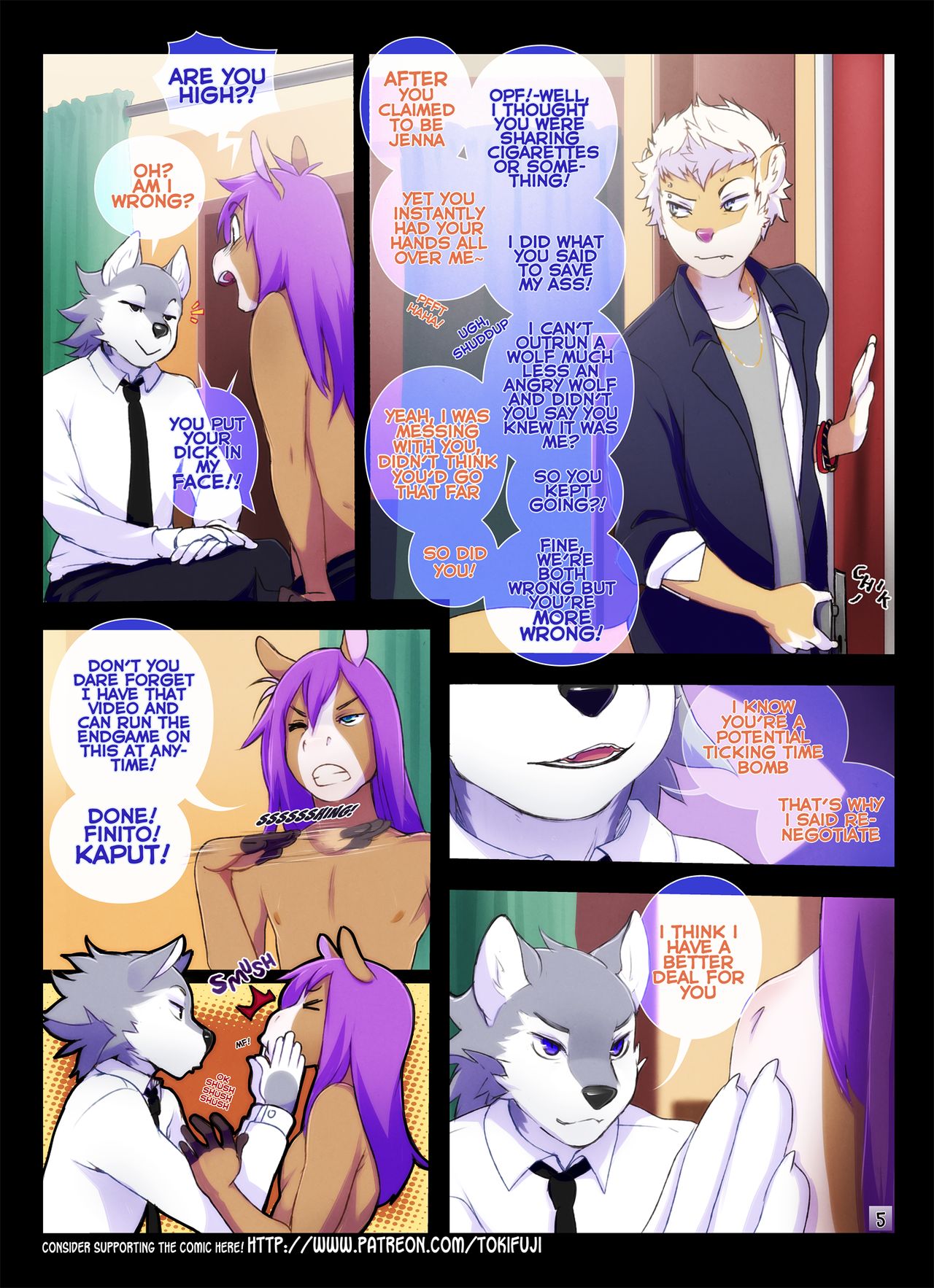 Going Down in Glory page 5 full
