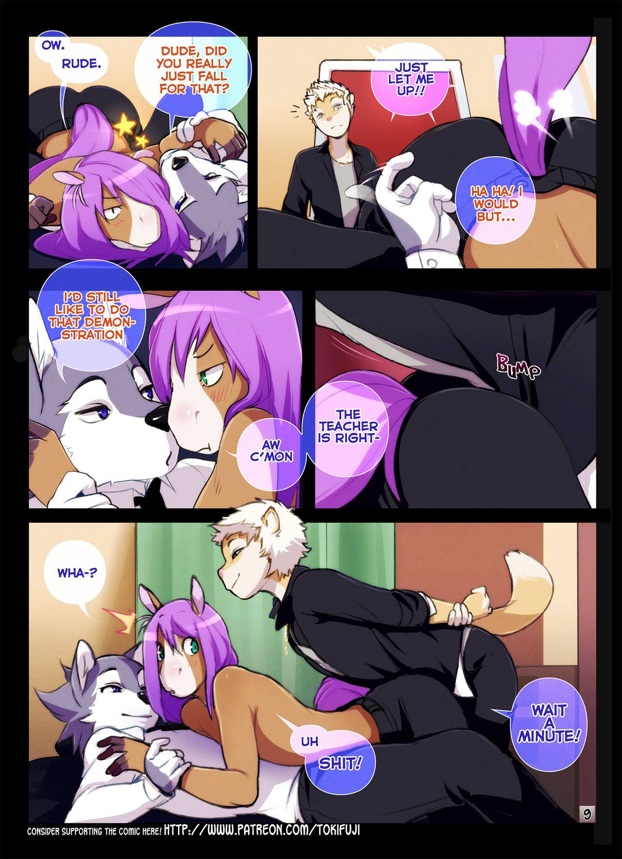 Going Down in Glory page 9 full
