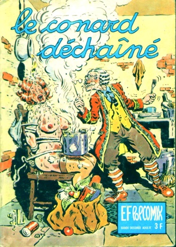 Elvifrance - EF Pop Comix - 001 - Le conard dechaine cover