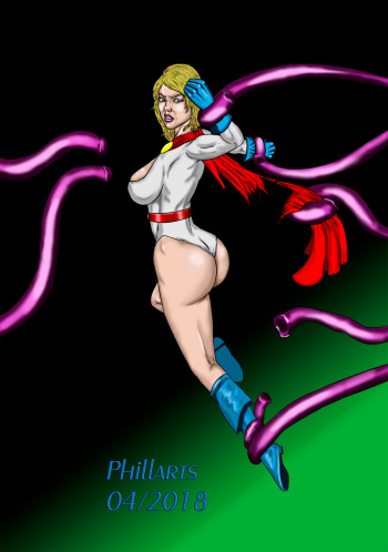 Powergirl vs Tentacles cover