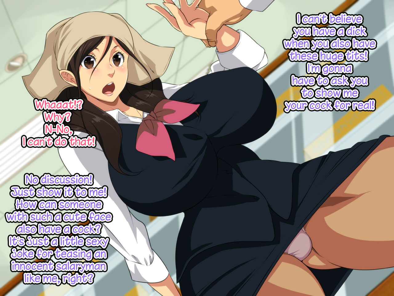 Akogare no Depart Tenin no Anoko ga Oppai Chinko Tenin datta. page 5 full