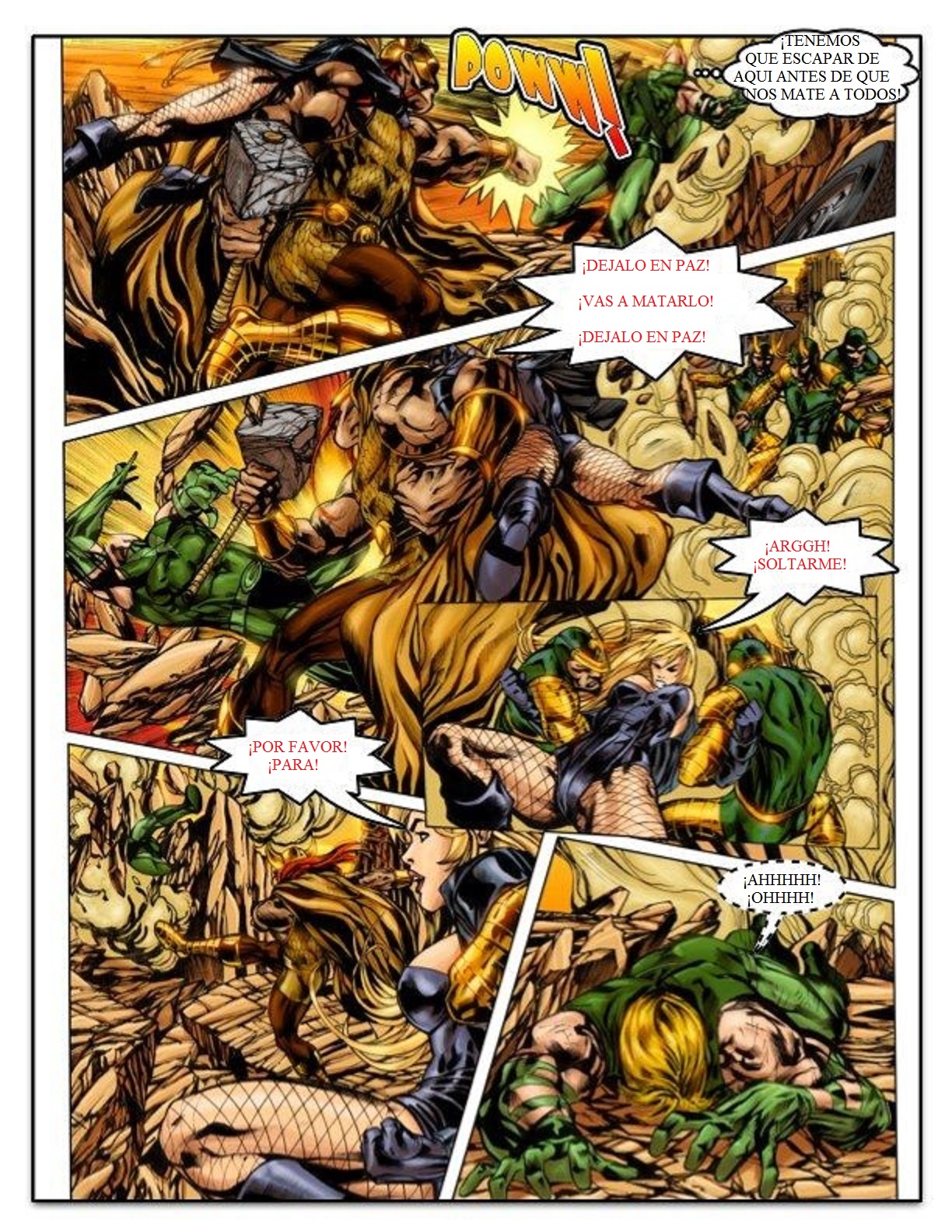 Wonder Woman vs Warlord page 7 full