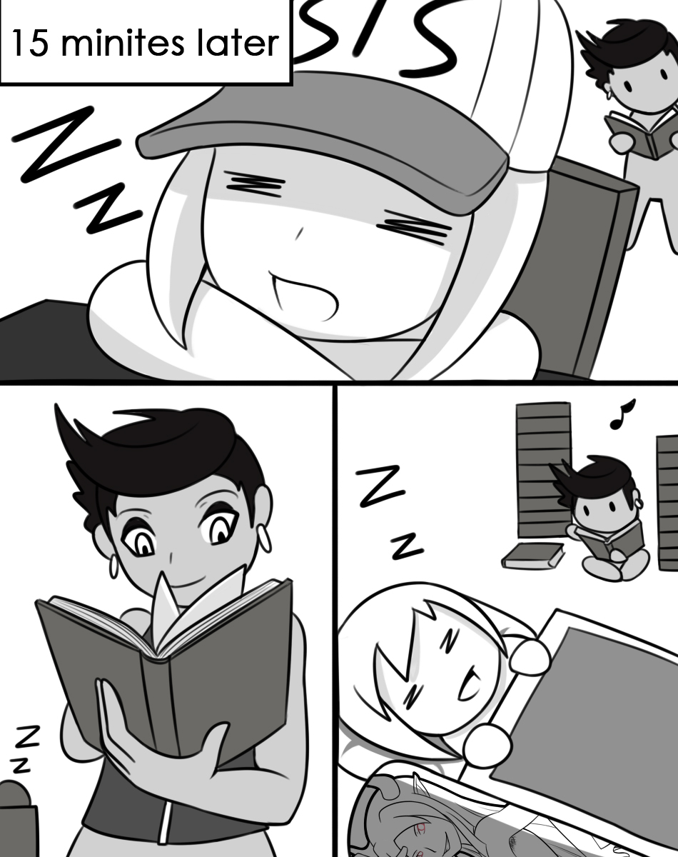 Adventures in the Library page 9 full