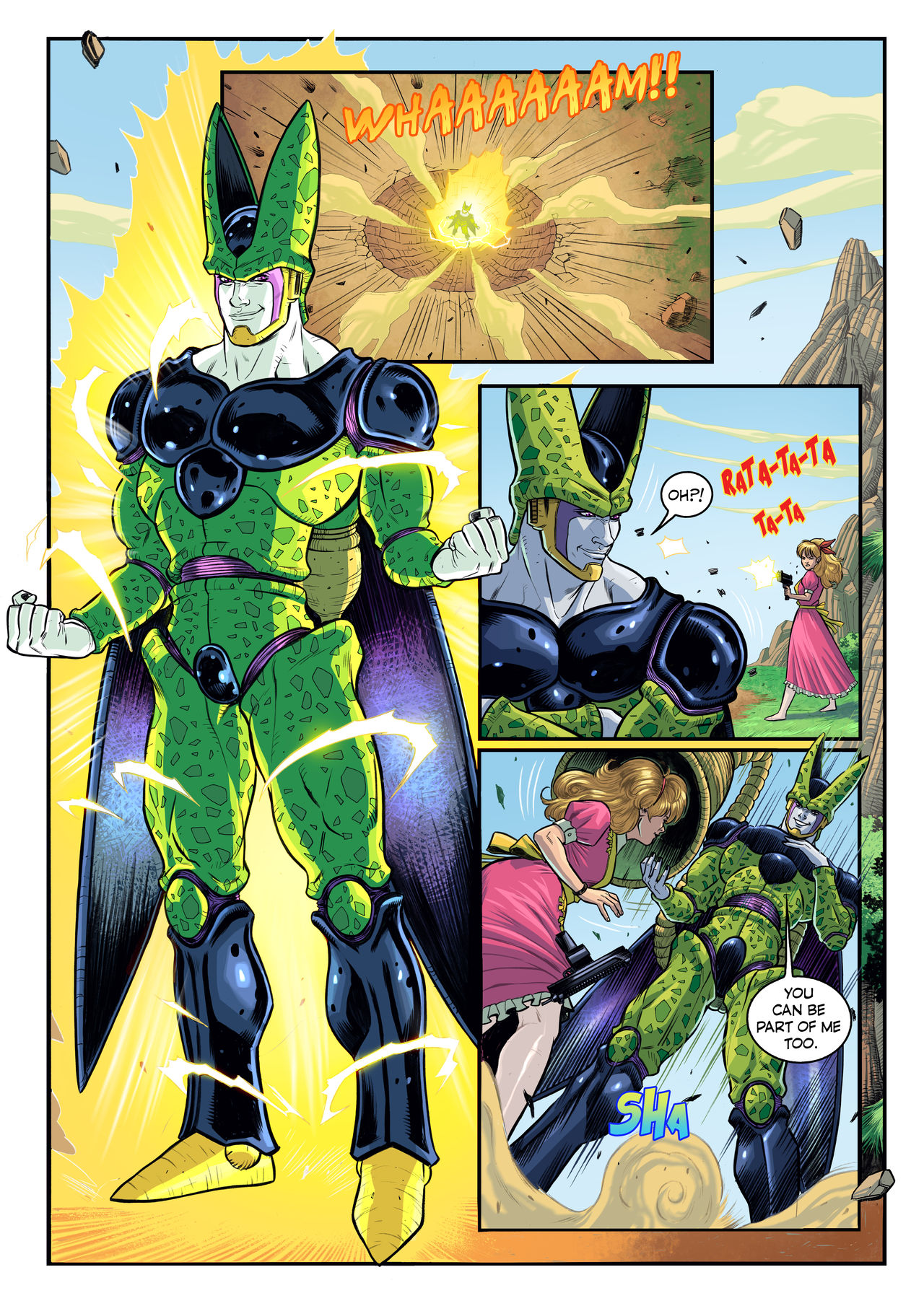 Perfect Cell Appears! And Launch Too?! page 2 full