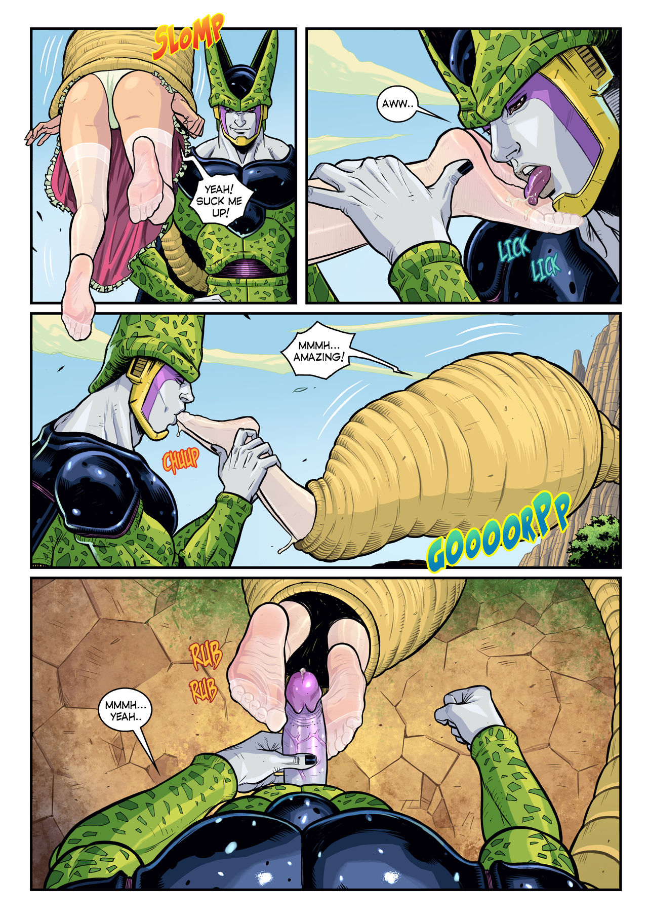 Perfect Cell Appears! And Launch Too?! page 3 full