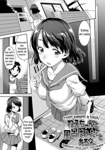 Nee-chan to Furo wa Itta Koto Aru? | Ever taken a bath together with your Nee-chan? cover