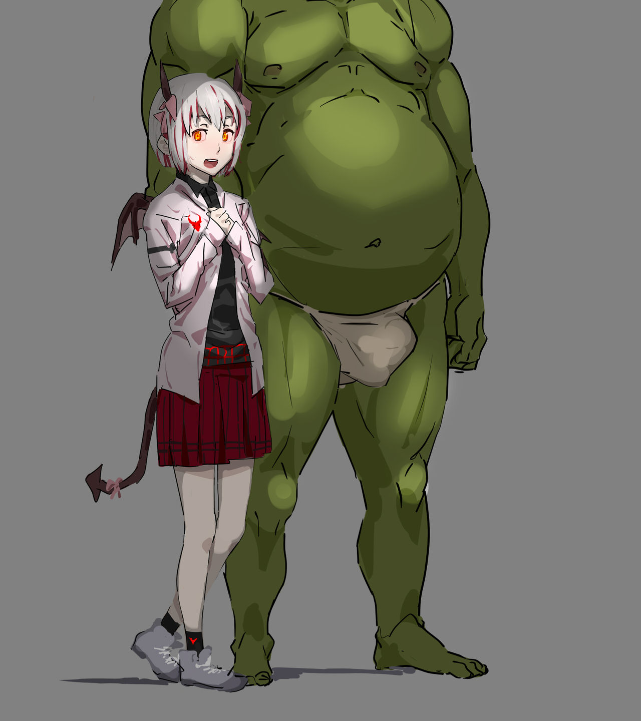 Tenshi-chan vs Orc-kun page 3 full