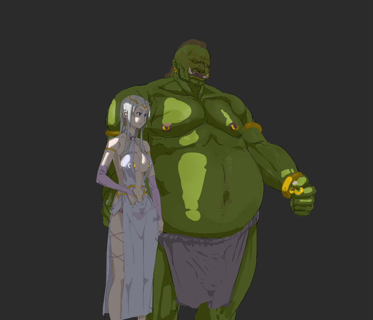 Tenshi-chan vs Orc-kun page 6 full