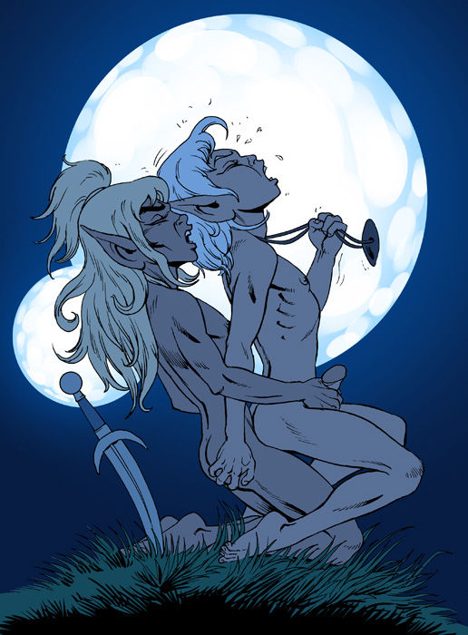 ElfQuest yaoi art page 2 full