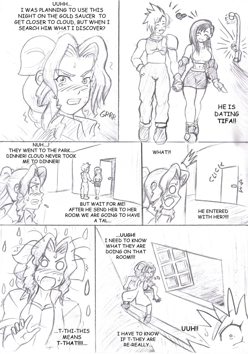 FFVII H Doujin page 1 full