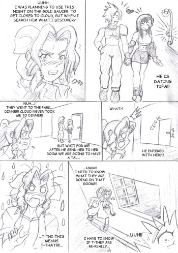FFVII H Doujin cover