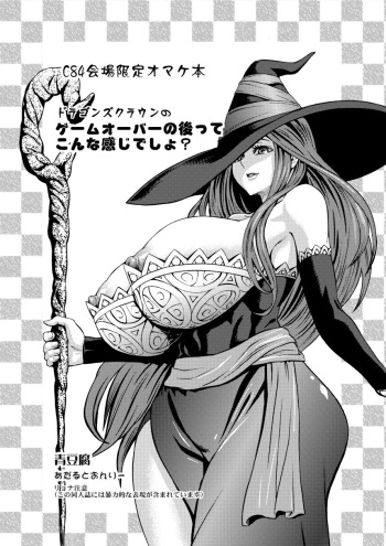 Dragon's Crown no Omake Hon cover