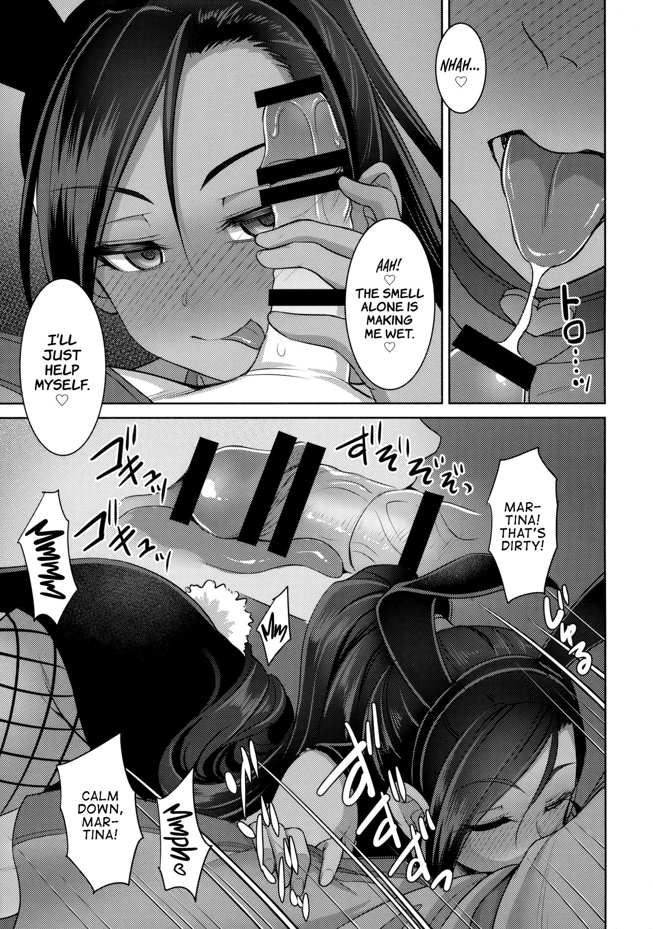 Martina-san wa Hatsujouki | Martina in Heat   =TLL + Fucked Silly= page 6 full