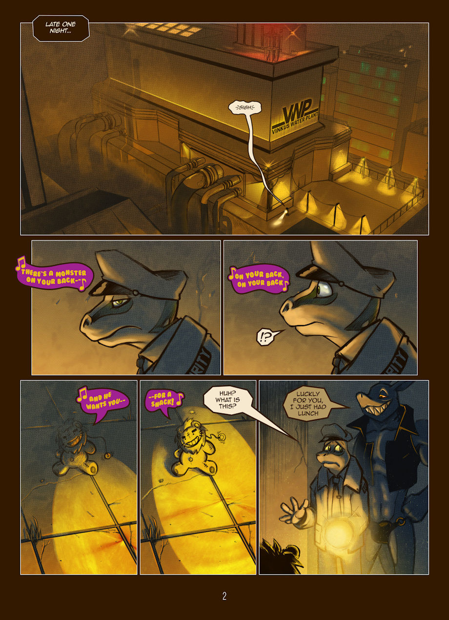 The IMP comic CHAPTER 2 page 6 full