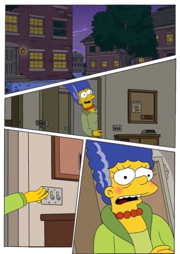 Simpson Comic cover
