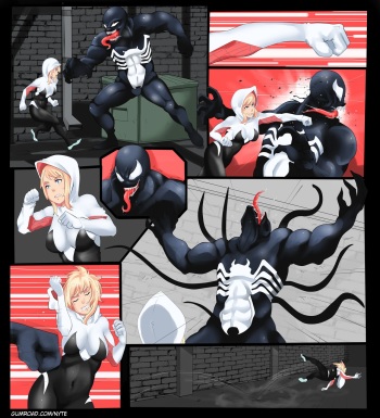 Spider-Gwen vs. Venom! cover