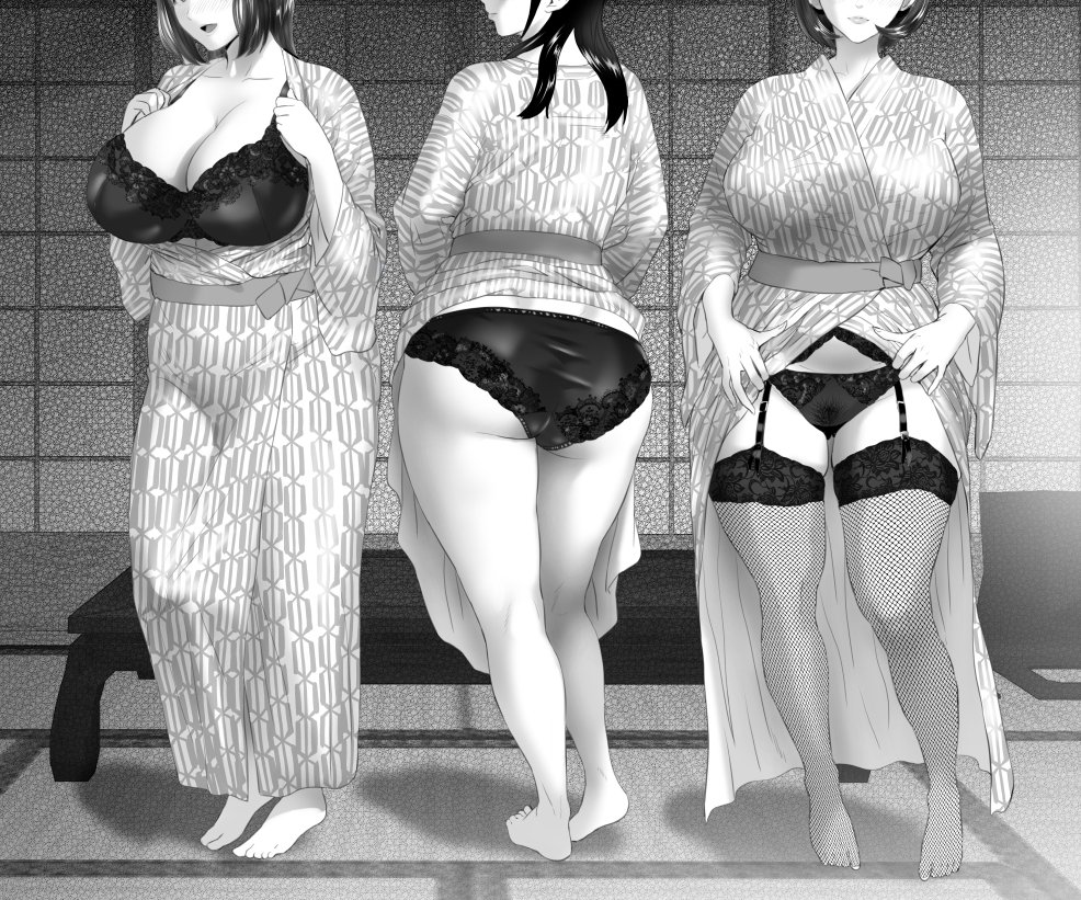 近女誘惑 仮題 温泉旅行編 ラフ page 10 full