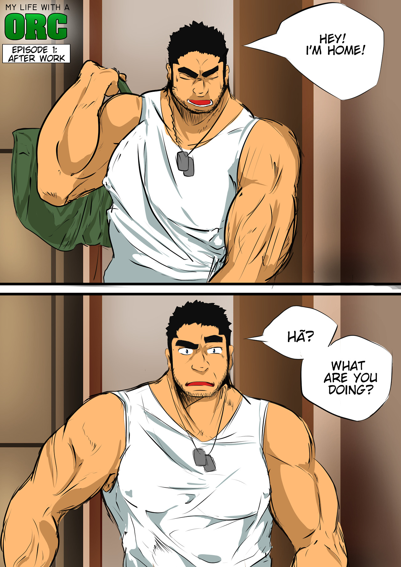My Life With A Orc Episode 1: After Work page 1 full