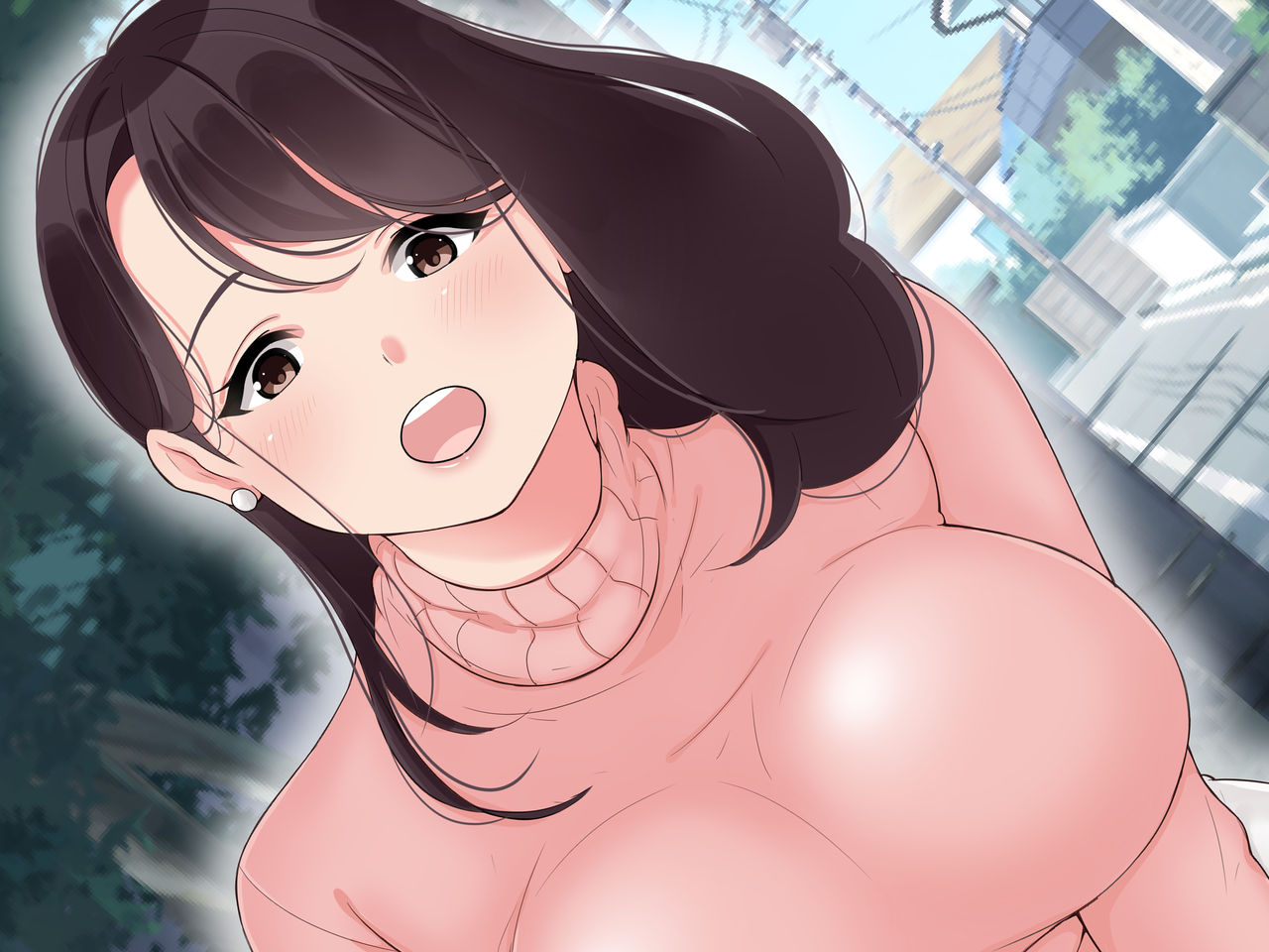 Sex Daisuki ~Kyonyuu Hitozuma Yui-san no Bosei Afureru Iyashikei Sex~ page 9 full