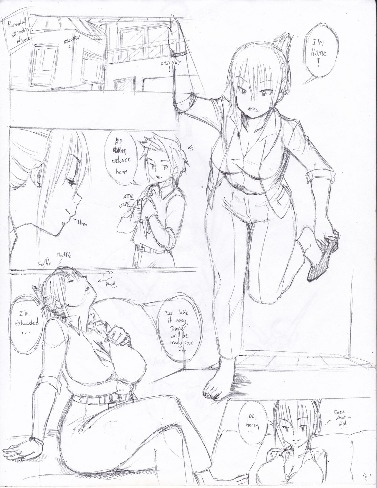 Taboo Project Chapter 1 - Parental Skinship page 2 full