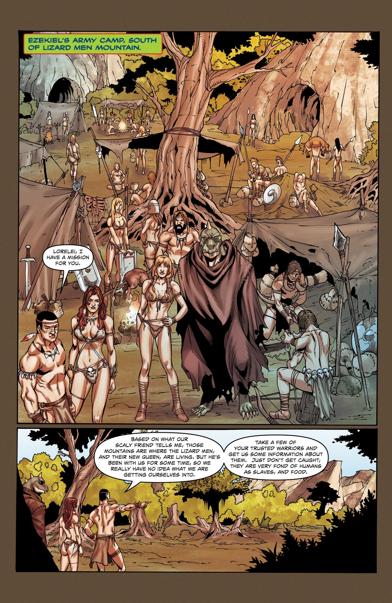 Jungle Fantasy - Survivors #8 page 10 full