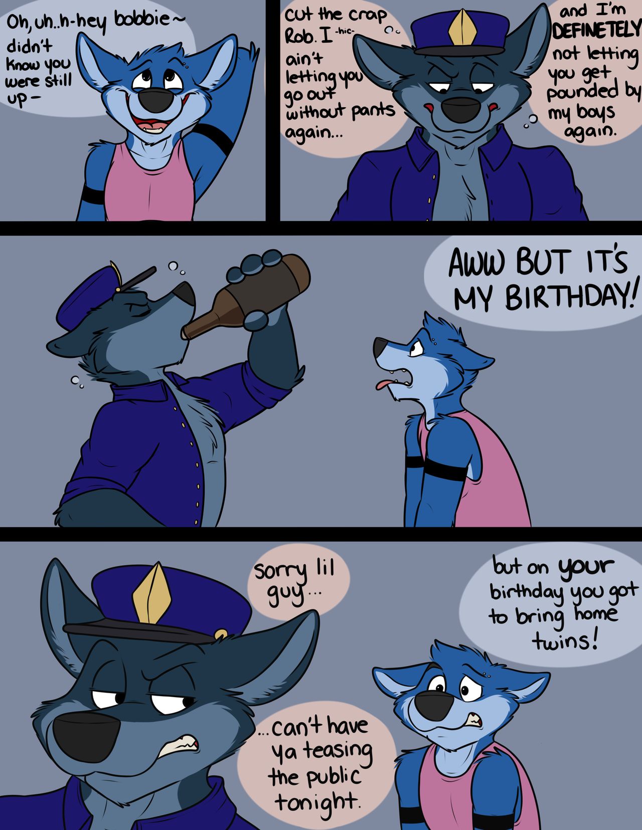 Bottomless Robbie Day page 2 full