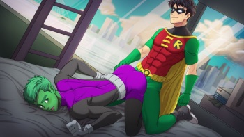 Teen Titans - Robin X Beast Boy #1 cover
