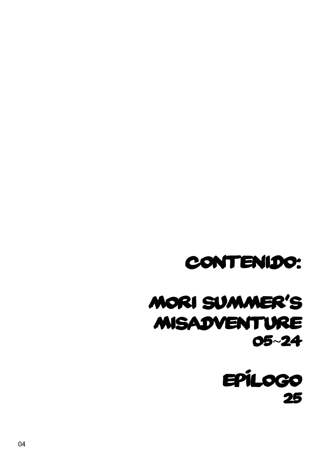 Morisama no Sainan - Morisama's Misfortune page 3 full