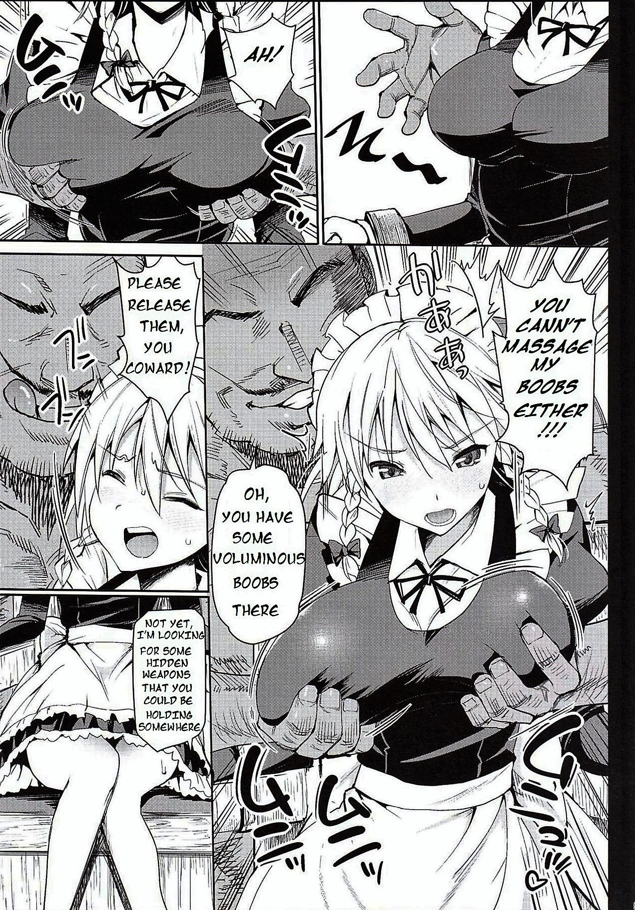 Izayoi Sakuya o Rachi Kankin &amp; Shuudan Boukou page 7 full