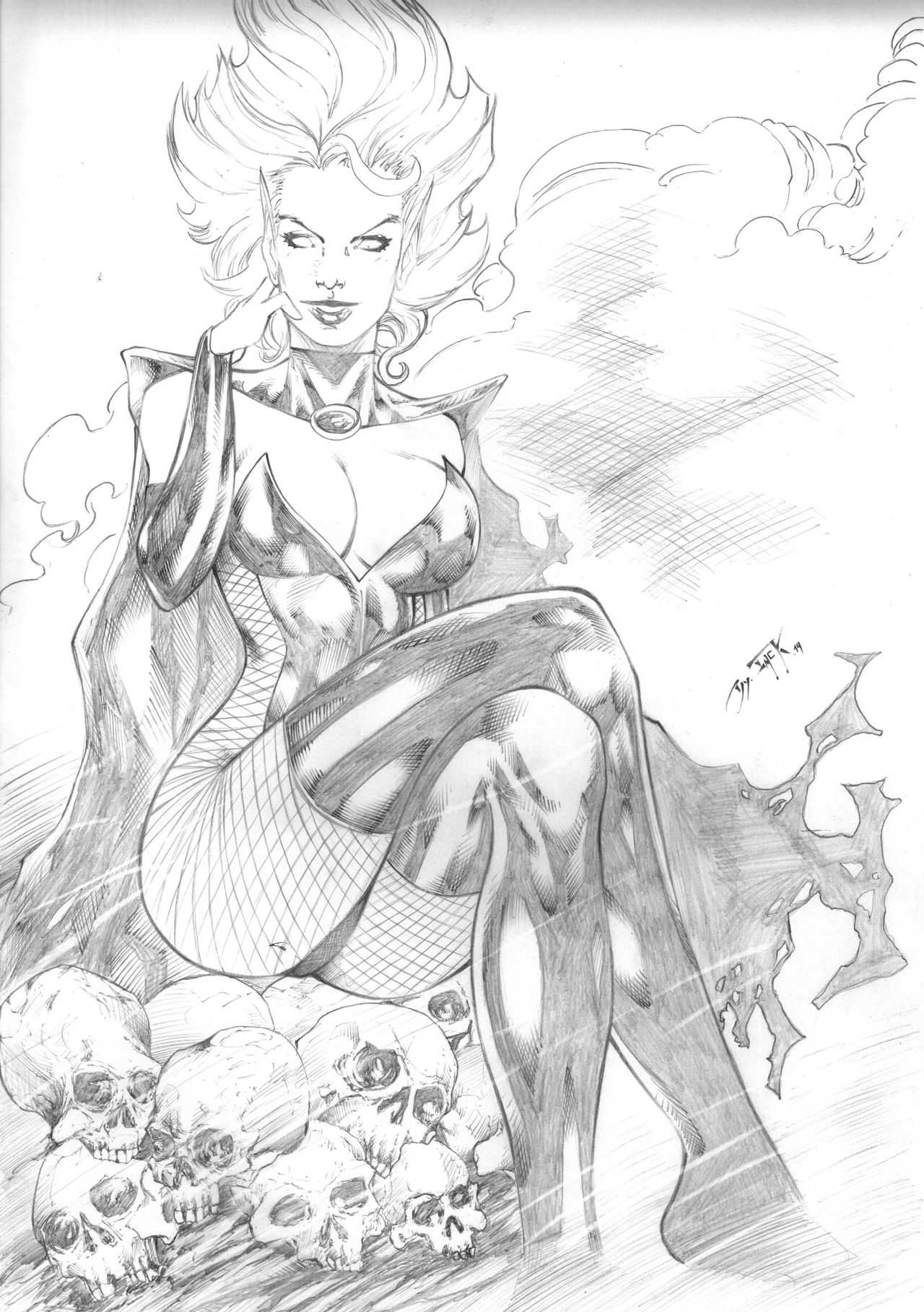 Super Hero Sketches 3 page 2 full