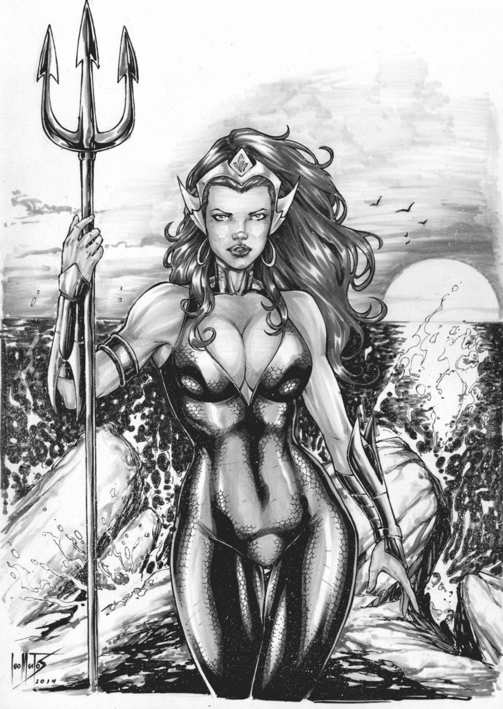 Super Hero Sketches 3 page 6 full
