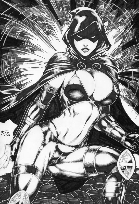 Super Hero Sketches 3 page 9 full