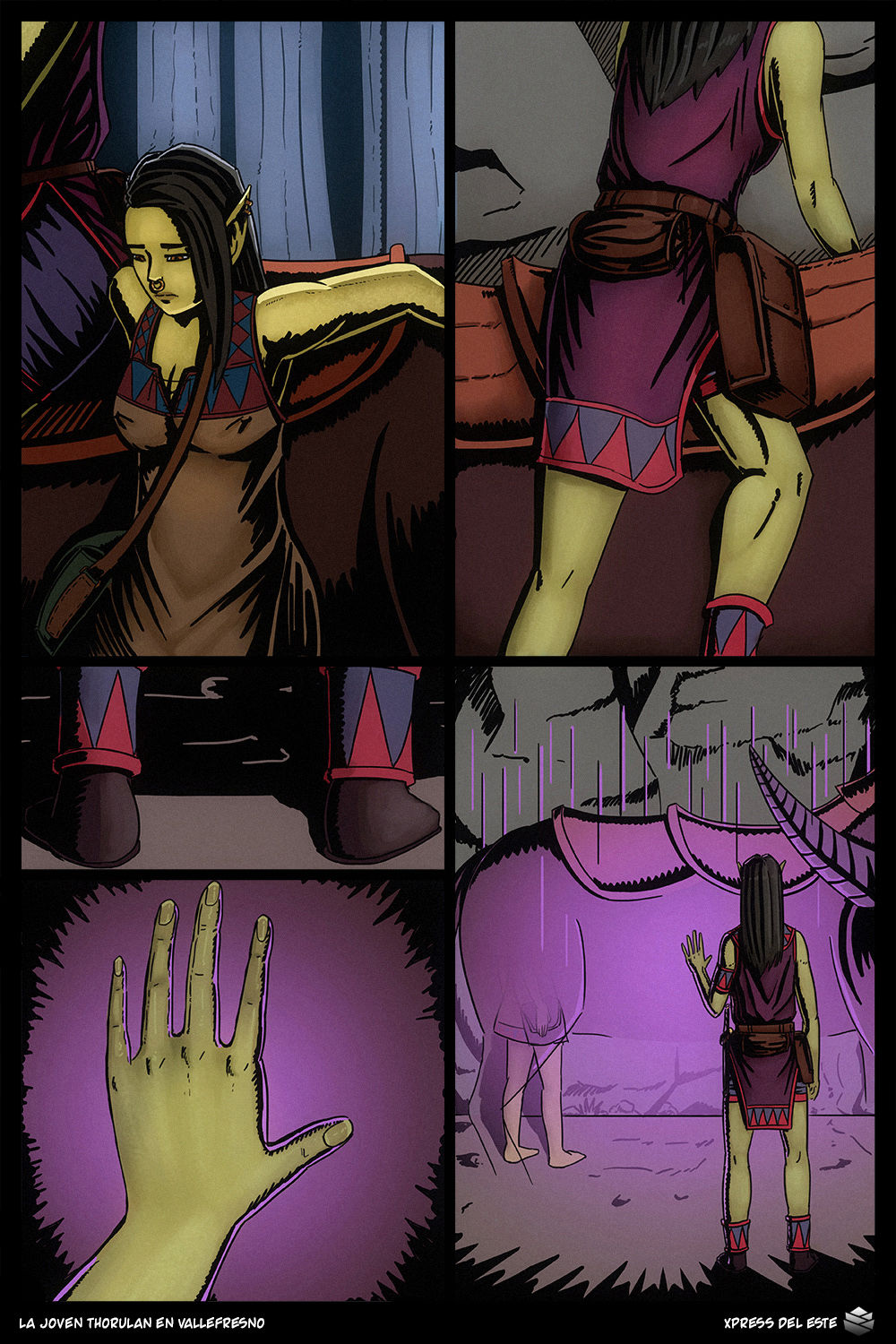 Young Thorulan in Ashenvale | La joven Thorulan en Vallefresno  =Vile= page 5 full