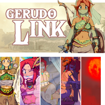 Gerudo Link cover