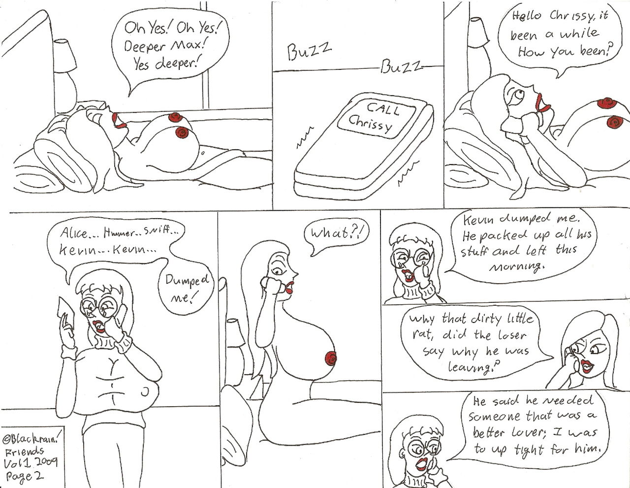 Friends  ongoing page 1 full