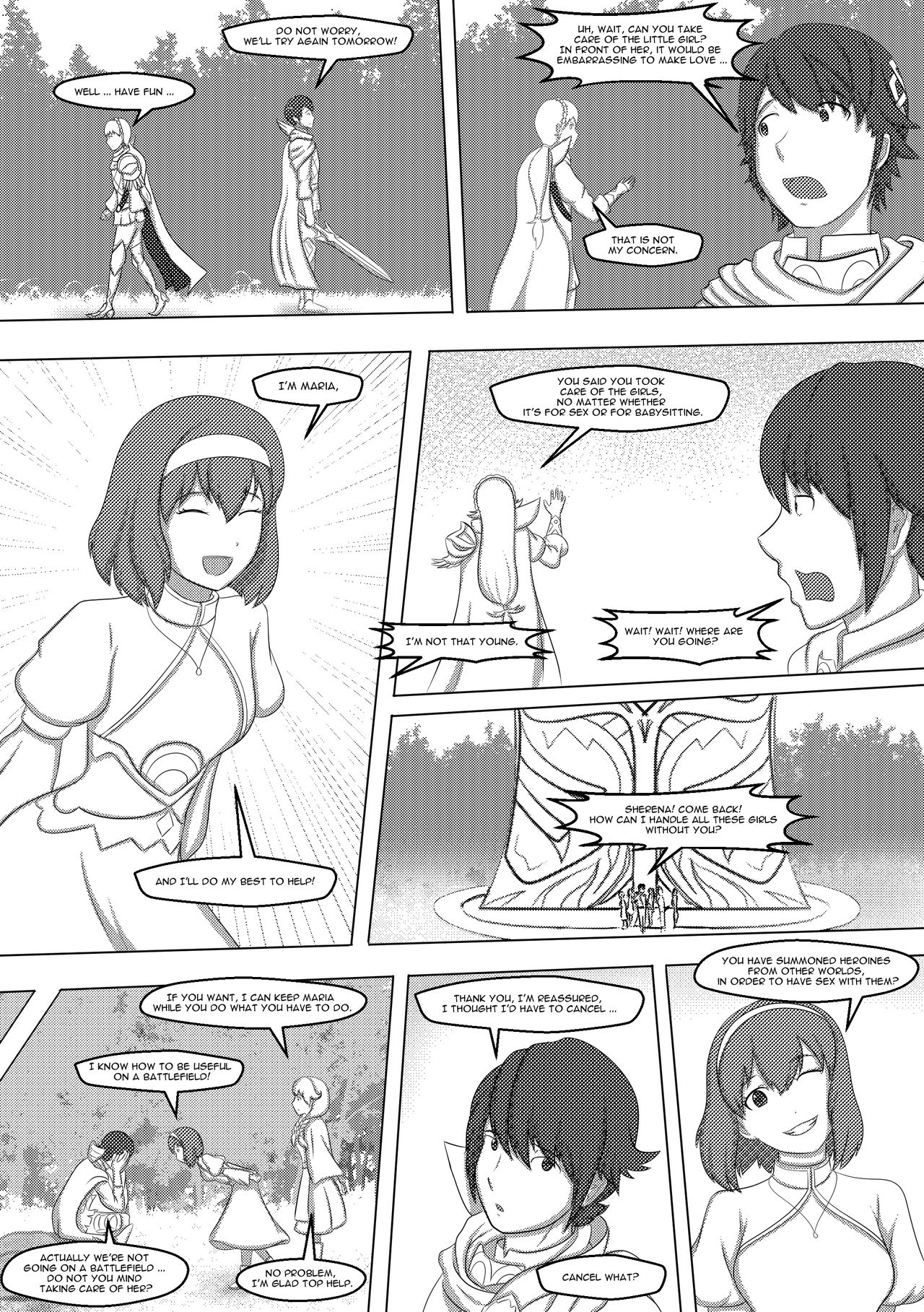 Fire Emblem: Boobies' Chronicles page 4 full