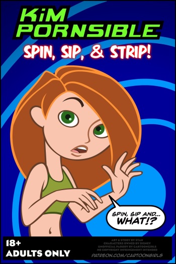 Kim Possible Spin, Sip &amp; Strip! cover