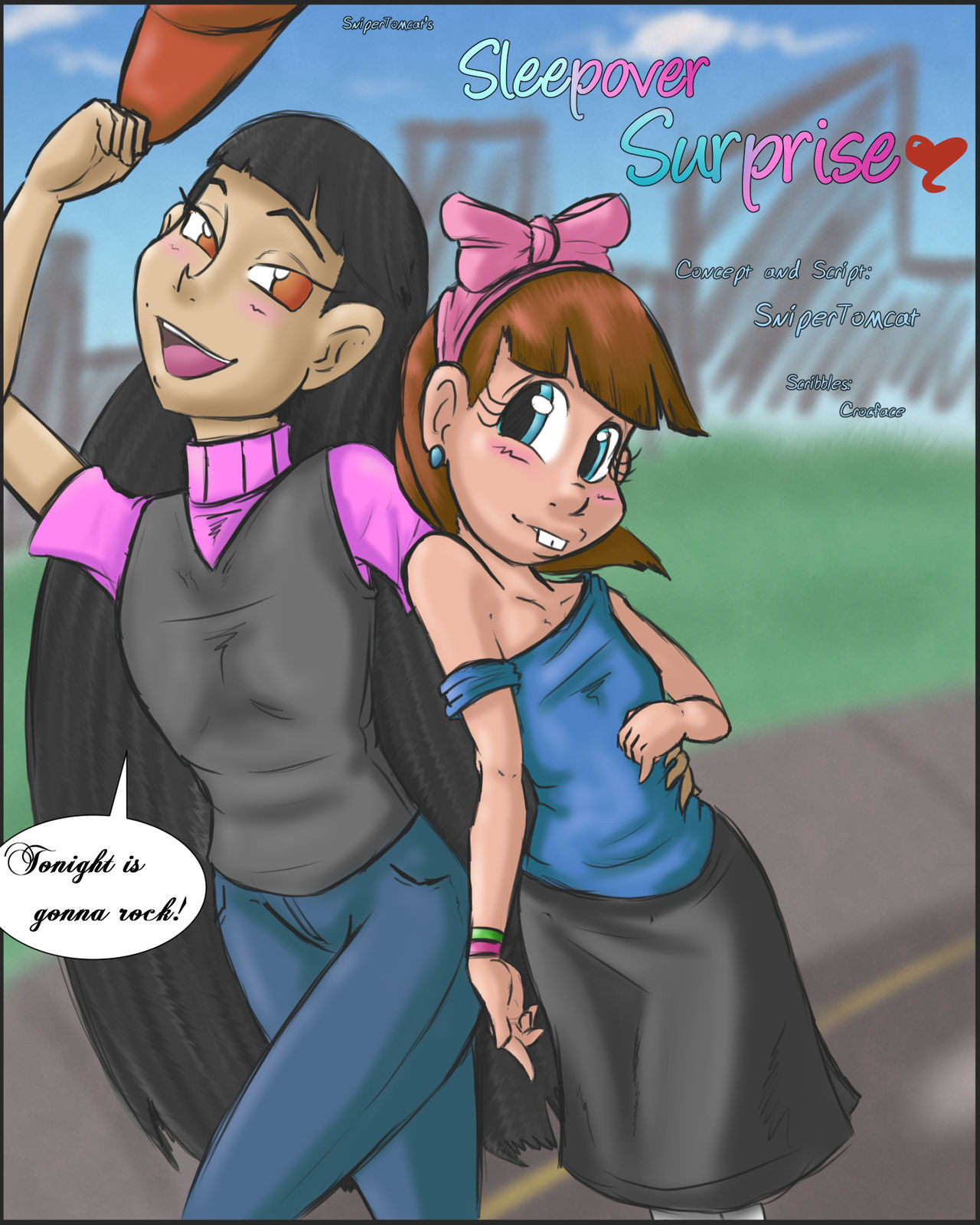 Sleepin' Over page 8 full
