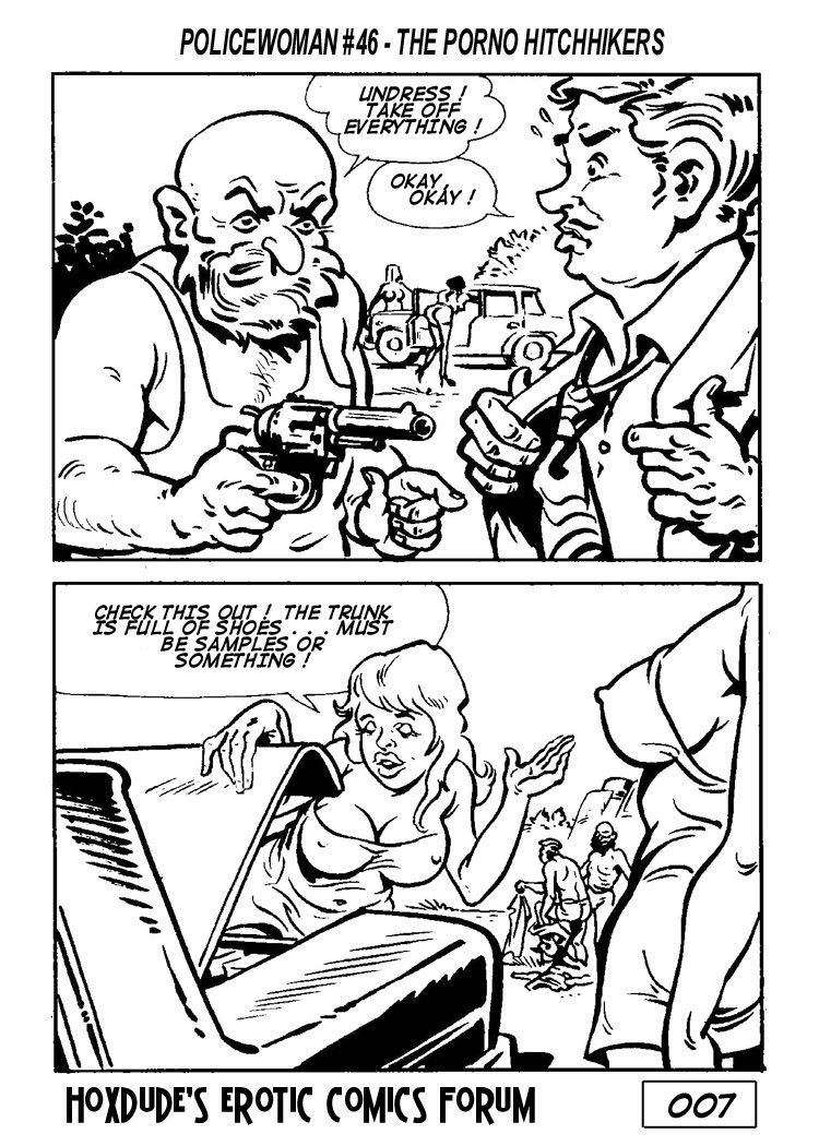 POLICEWOMAN #46 THE PORNO HITCHHIKERS - ENGLISH TRANSLATION page 10 full