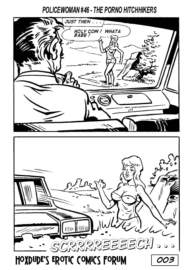 POLICEWOMAN #46 THE PORNO HITCHHIKERS - ENGLISH TRANSLATION page 6 full
