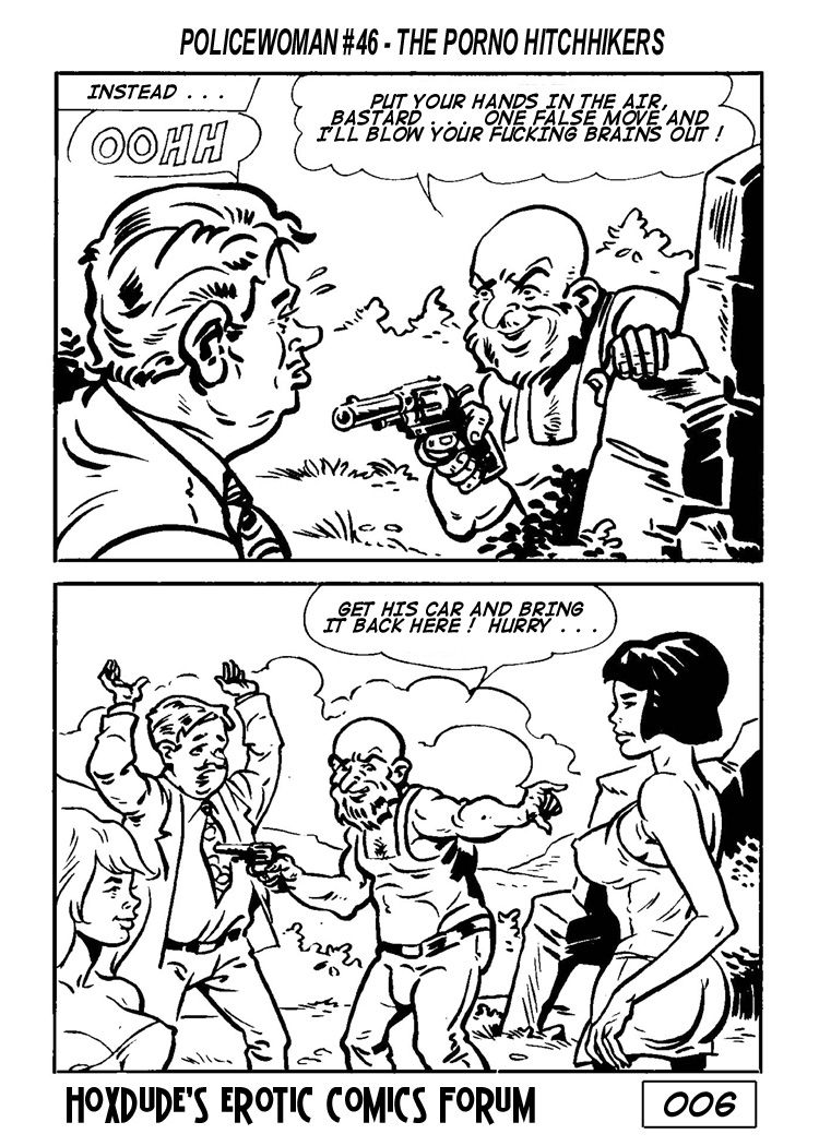 POLICEWOMAN #46 THE PORNO HITCHHIKERS - ENGLISH TRANSLATION page 9 full