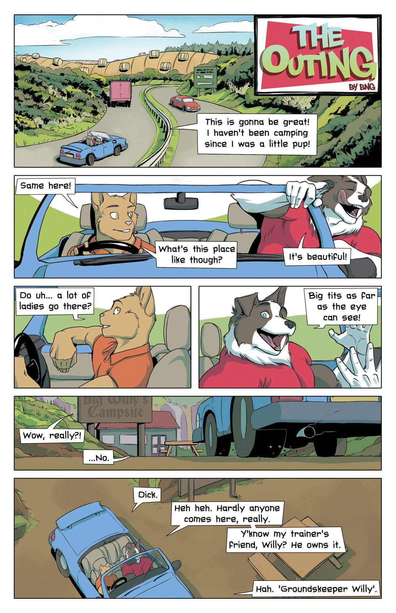 The Outing page 1 full