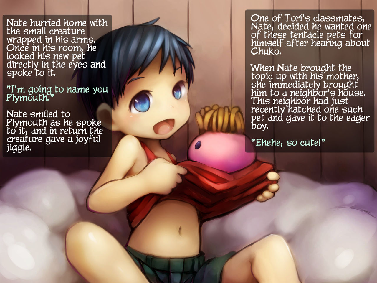 Pet na Shokushu Boku-tachi no Shokushu Ikusei Nikki | Tentacle Pets - Our Daily Journal of Rearing Tentacle Pets page 8 full