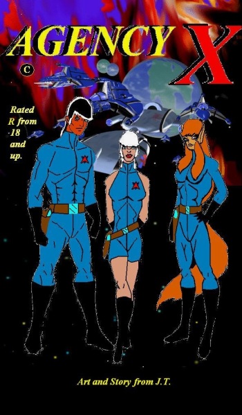 X Agency  First Mission Issue One, Two, Three, Four and Five. cover