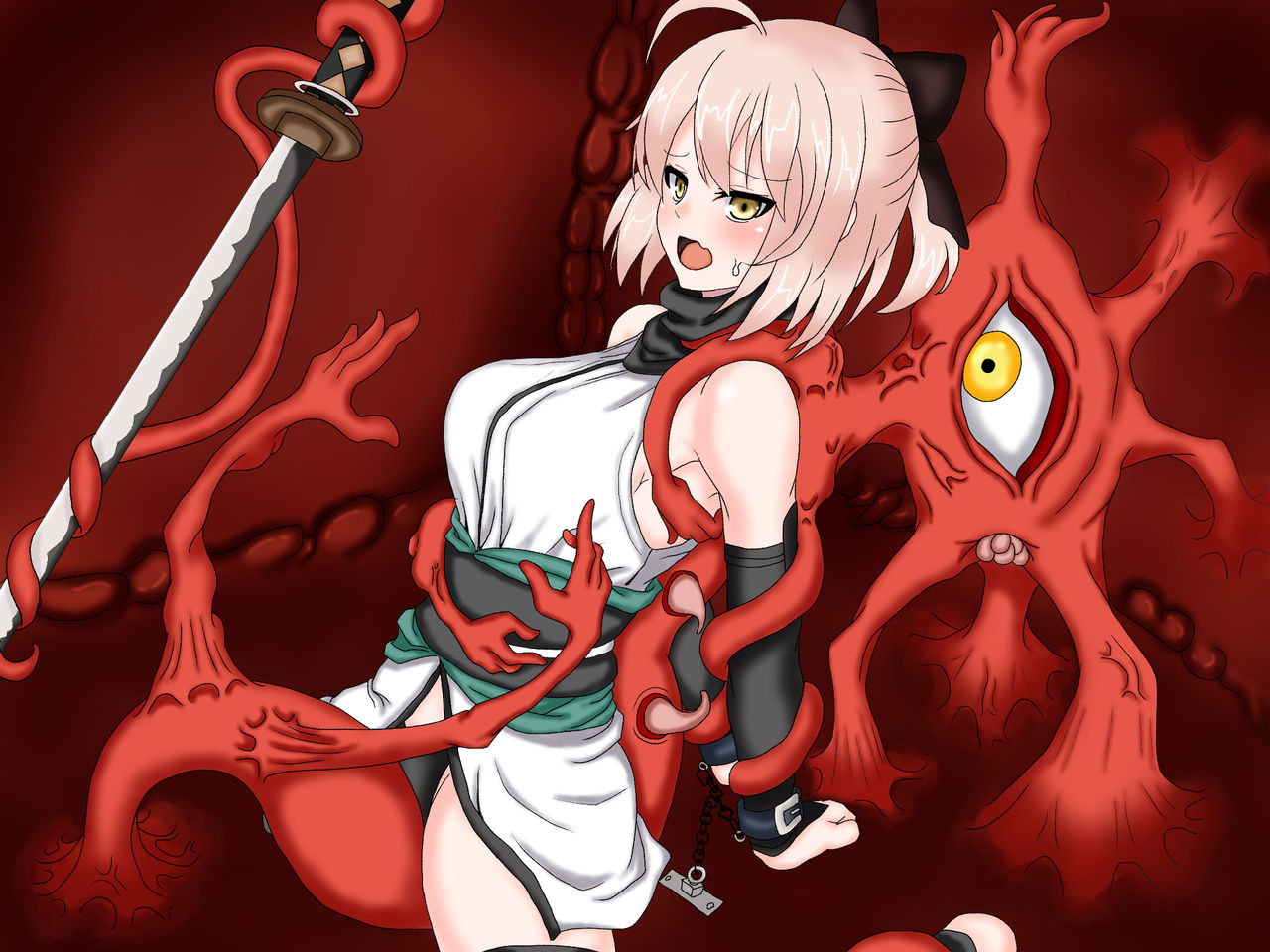 Chikubi Ijirare Okita-san page 4 full