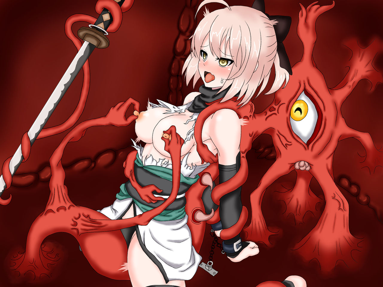 Chikubi Ijirare Okita-san page 7 full